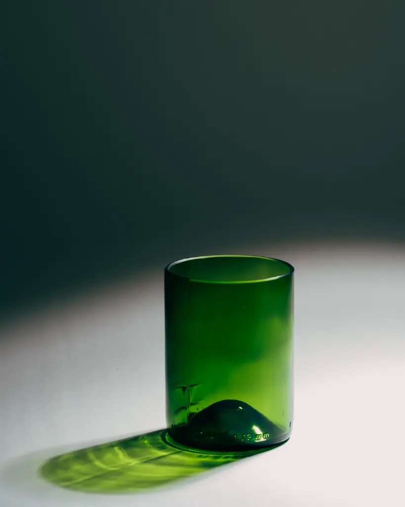 S. Glass - Regular  (Vert, Sans bouchon, sans paille réutilisable)